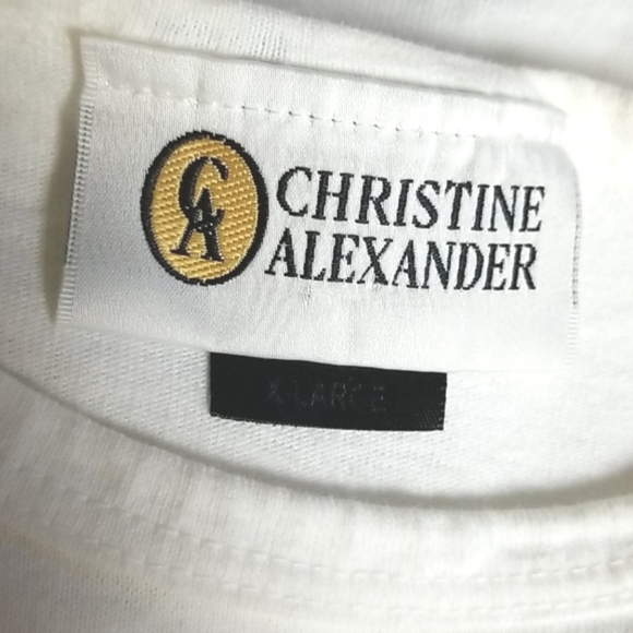 Christine Alexander White African Animal Safari Shirt - Picture 6 of 7